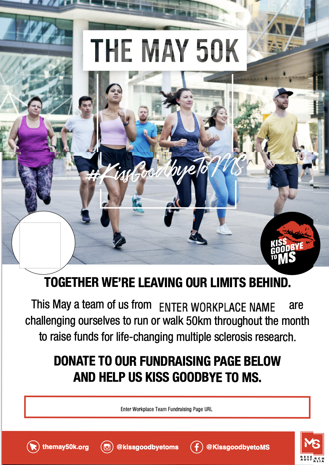 Workplace Poster - Donate (Add logo)