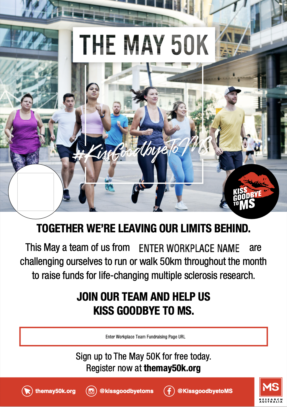 Workplace Poster - Join Us (Add logo)